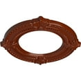 thumbnail image 3 of Ekena Millwork 11 1/8"OD x 6 1/8"ID x 5/8"P Benson Ceiling Medallion (Fits Canopies up to 6 1/8"), Hand-Painted Firebrick, 3 of 7
