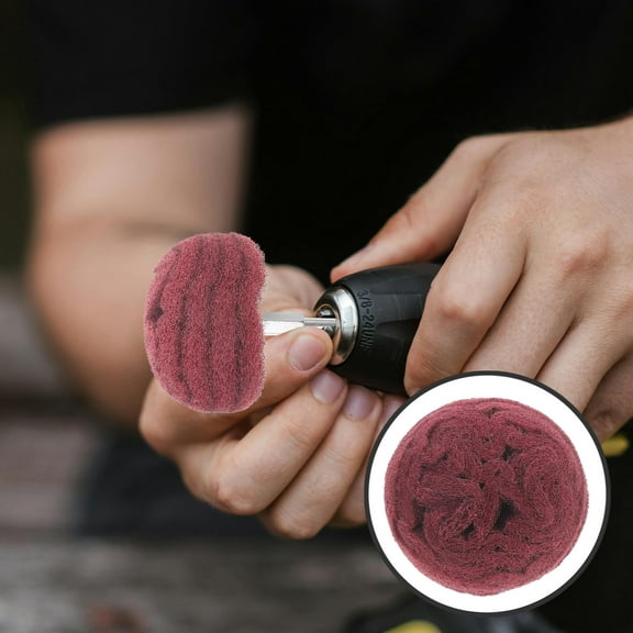 WASHWEPE Abrasive Polishing Wheel For Drill Buffing Wheel Nylon Fiber Industrial Use 3Pcs