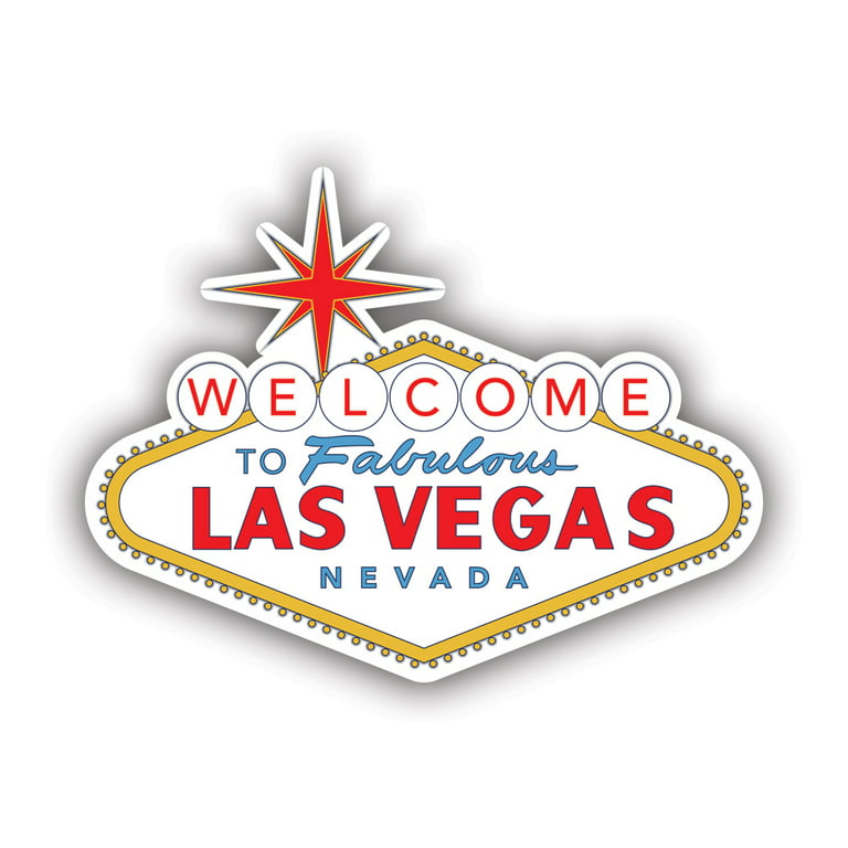 Welcome to Fabulous Las Vegas Sign Wall Decal Vinyl Sticker 