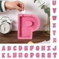 thumbnail image 3 of Qholemyo 26 Alphabet Wooden Personalized Coin Bank Money Box DIY Name Gift Bedroom Decor, 3 of 3
