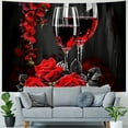 thumbnail image 4 of Orinice Roses Tapestry Wall Hanging Unique Style Graphic Tapestries Home Wall Decor Art Living Room Bedroom Apartment Farmhouse Dorm 40x60inch, 4 of 6