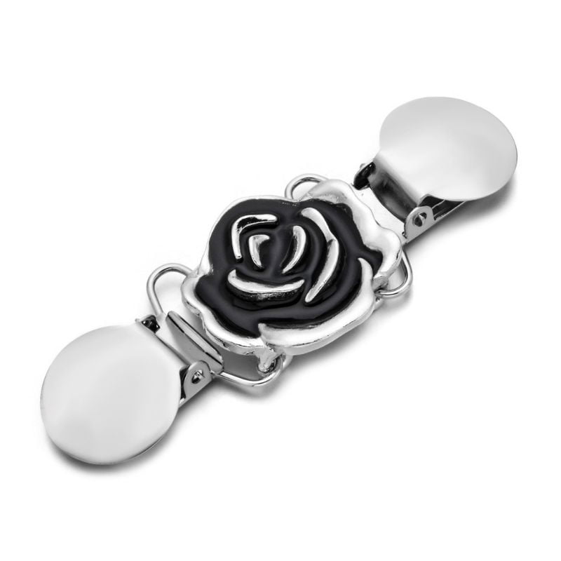 HLGDYJ Retro Cardigan Clip Sweater Clip Women Filigree Cinch Back of