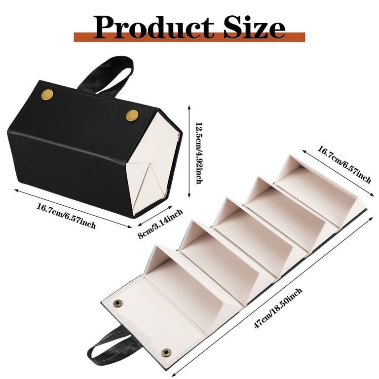 Organizer Da Porta Con 5 Tasche E Finestra Trasparente - Grande Capacità, Anti-tilt, In Tessuto Non Tessuto, Cachi - 4