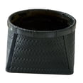 thumbnail image 5 of kowaku PP Woven Fruit Basket Food Serving Basket Durable Hand Woven Kitchen Organizer for Outdoor Picnic Vegetables Desktop Home Black, 5 of 9