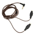 thumbnail image 2 of Headphone Replacement Cable, Gold Plated Plug OFC Core 3.9ft Distortion Free Universal Headphone Upgrade Cord  For Massdrop HD6XX, 2 of 8