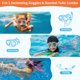 thumbnail image 2 of Set de Snorkel Gintenco para Niños con Máscara de Buceo y Gafas de Natación, 2 of 8