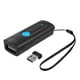 thumbnail image 1 of Mini Pocket Barcode Scanner Wireless Bluetooth Instant Upload or Storage Mode for IOS Android System, 1 of 5