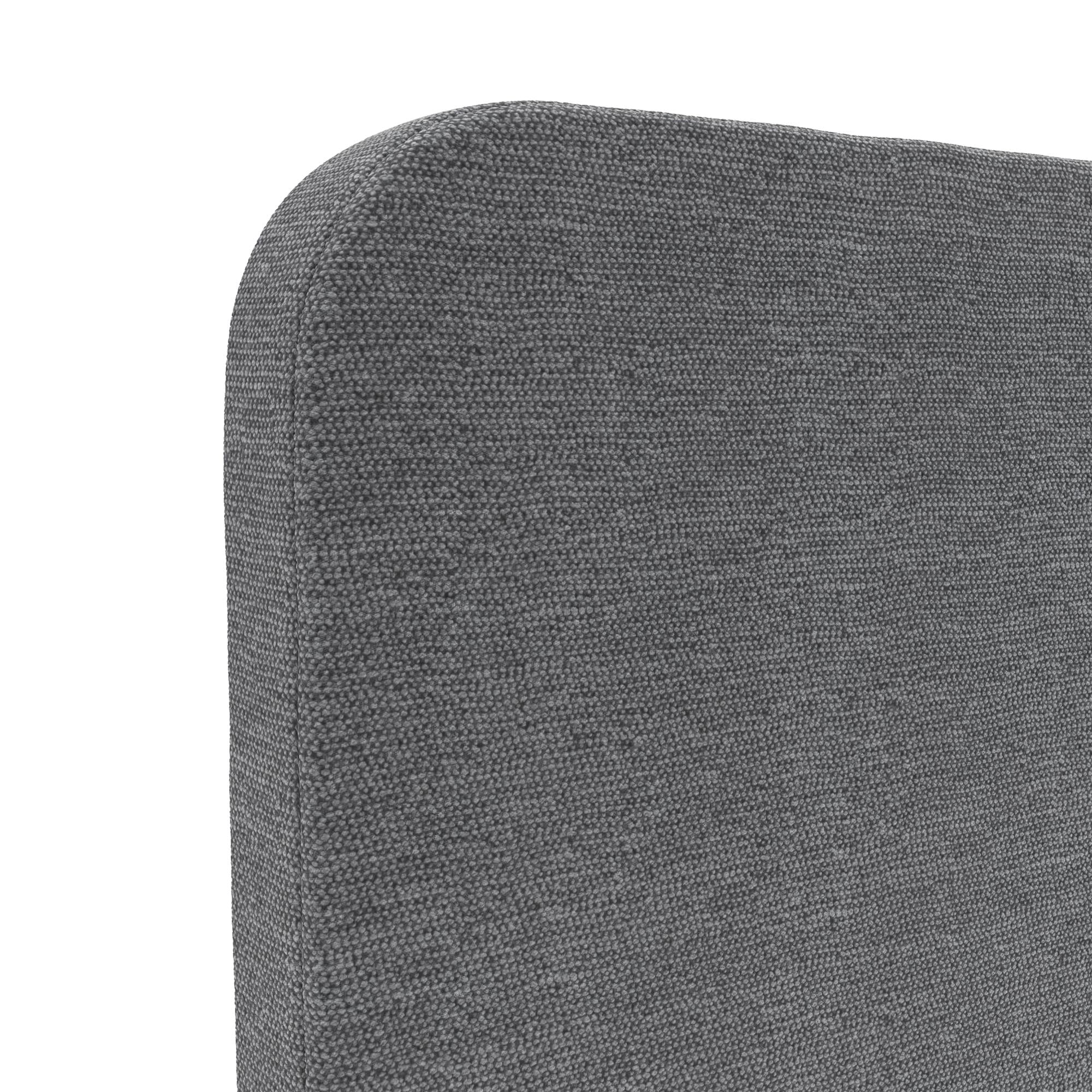 Better Homes & Gardens Juliet Twin Boucle Headboard, Grey