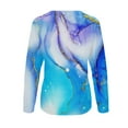 thumbnail image 5 of Dyegold Womens Oversized Sweatshirts Clearance Sales Comfy Pullover Plus Size Vintage Winter Teen Girls Sweater Oversized Graphic Hoodie Workout Western Shirts Casual Ladies Floral Printed Jacket, 5 of 5