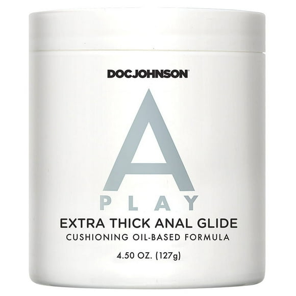 Doc Johnson Lubrifiant Personnel à Base d'Huile Extra Épais Anal Glide, 4.5oz