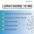 thumbnail image 2 of Puregen Labs Allergy Relief Loratadine 10mg - Non-Drowsy Antihistamine Allergy - 100 Tablets - 2PK, 2 of 5