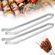 thumbnail image 1 of Pinzas para dar vuelta a las salchichas de barbacoa, pinzas para parrilla de salchichas de barbacoa, pinzas para embutir salchichas de barbacoa, pinzas de cocina de mango largo para dar vuelta a las, 1 of 8