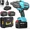 1475ft-lbs, 2000Nm, 2x6000mah Battery, variant on SEESII Cordless Impact Wrench 1180FT-LBS(1600N.m) 2200IPM 3/4 High Torque Brushless Electric Impact Gun with 18V 1x5.0Ah Battery