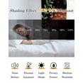 thumbnail image 5 of Spring Mushrooms Kitchen Curtains Farmhouse Pastoral Botanical Stars Rustic Cafe Short Curtains for Bathroom Blackout Window Curtain Small Window Treatment Drapes for Bedroom Living Room 52"x45"x2, 5 of 9