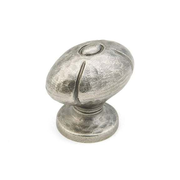 Schaub And Company 252 Siena 5-13/16" Rustic Farmhouse Oval Egg Luxury Cabinet Knob /