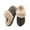 gray, variant on Unisex Memory Foam House Slippers, Faux Fur Lined Indoor Fuzzy Slippers with No-slip Sole, Slip on Suede Home Shoes, Warm Winter Gift for Women & Men