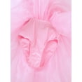 thumbnail image 7 of DPOISKids Girls Ballet Dance Tutu Dress Sequins Flower One Shoulder Dancewear, 7 of 7