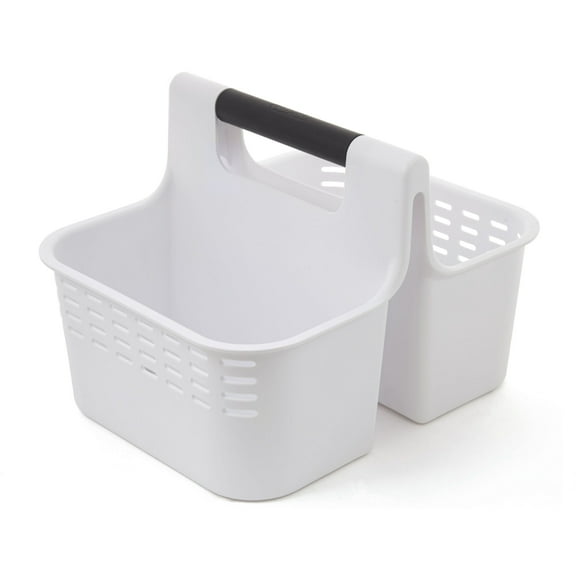Copco Basics Bath And Cleaning Caddy in White