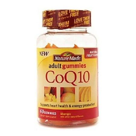 Nature Made CoQ10 adultes gélifiés, Mango 60 ch (pack de 2)
