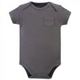 thumbnail image 3 of Touched by Nature Baby Boy Organic Cotton Bodysuits 5pk, Boho Fox, 12-18 Months, 3 of 6