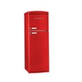 thumbnail image 1 of Unique 310L Candy Apple Red Top Mount Refrigerator, 1 of 19