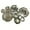 🔥 Silver_New, variant on Dianli Party Supplies Gold Modular Serving Bowl Set With Interlocking Compartments Centerpiece Multi-Section Snack Server Combination Tableware for Parties Gatherings Home Decor