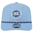thumbnail image 2 of Men's New Era Carolina Blue North Carolina Tar Heels COOLERA 9SEVENTY Rope Stretch-Snap Hat, 2 of 6