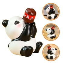 Raindrops Adorable Cartoon Animal Models Resin Statues for Decor Lightweight and Waterproof Multi Color 6 5 Inches