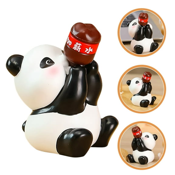 Raindrops Adorable Cartoon Animal Models Resin Statues for Decor Lightweight and Waterproof Multi Color 6 5 Inches