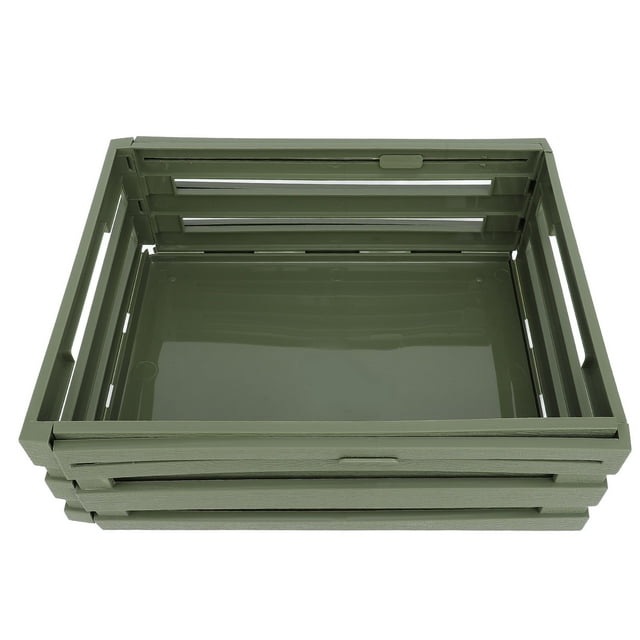 Boîte de Rangement Rétractable, Contenants d'Organisation et de Rangement Empilables, Organisateurs, Boîte de Rangement Bacs en Plastique PP avec Poignées pour Garde-Robe, Cuisine, Garde-Manger