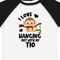 thumbnail image 4 of Inktastic Monkey I Love Hanging out with My Tio Boys or Girls Toddler T-Shirt, 4 of 5