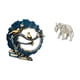 thumbnail image 5 of Escultura de animal de resina tallada a mano para decoración del hogar, estantería, escritorio de sala de estar, adorno rústico de de madera,, 5 of 8