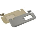 thumbnail image 5 of Applicable to Car Sun Visor With Mirror Compatible For Toyota Auris/Corolla 2010 2011 2012 2013 Beige Grey Left Right Side Driver Passenger Side Interior(Grey Right), 5 of 7