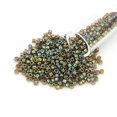 thumbnail image 4 of Miyuki Delica Seed Bead 11/0 Gold Luster Light Topaz AB, 4 of 4