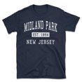 thumbnail image 1 of Midland Park New Jersey Classic Established Men's Cotton T-Shirt, 1 of 1
