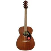 Fender CC-60S All-Mahogany Concert V2 Pack Acoustic Guitar, with 2-Year Warranty, Natural, with Gig Bag and Accessories