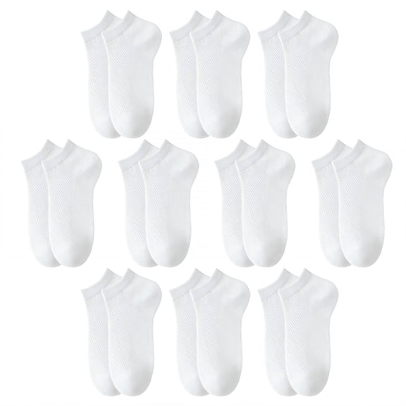 FLORNIX 20Pairs Ankle Socks for Women,Cotton Womens Ankle Socks Size 7-9,Ladies Socks