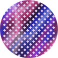 thumbnail image 1 of Ahgly Company Machine Washable Indoor Round Transitional Bright Purple Area Rugs, 7' Round, 1 of 7