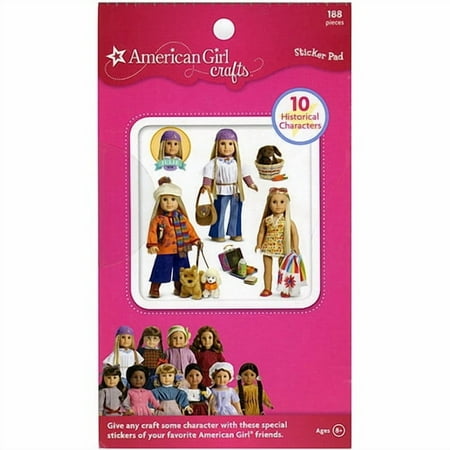 American Girl Sticker Pad Historical Dolls