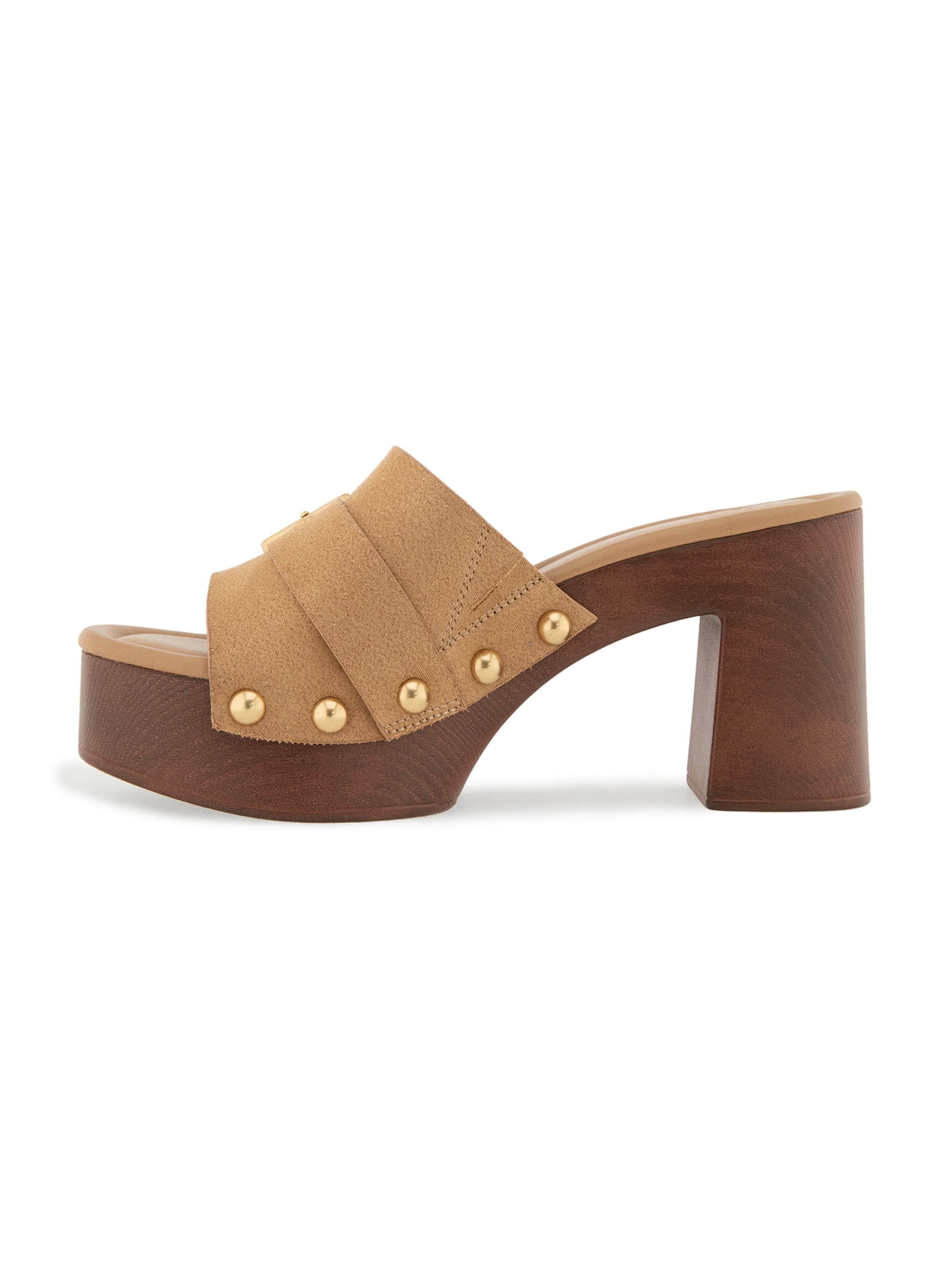 RM Rebecca Minkoff Women's Jade Studded Heeled Clog