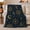 Gold Celestial, variant on Mystical Celestial Star Map Design Deep Blue Night, Mystical Celestial Art Scene, Warm Flannel Blanket for Office and Dorm, Celestial Art Lovers Housewarming Gift, Artistic Home Decor