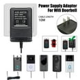 thumbnail image 5 of Power Supply Adapter for Video Doorbell Pro and Doorbell 2,TWSOUL 500mA Adapter and 10M Wires AC Adapter Plug Wall Outlet Plug-in, 5 of 11