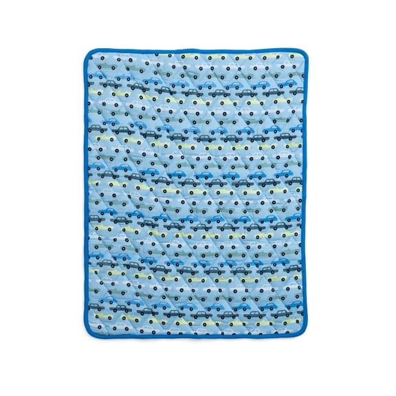 Monica Andy Organic Cotton Muslin Toddler Throw Blanket, Soft Quilted Cotton Blanket, 30 x 40 Inch