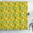 thumbnail image 1 of Ambesonne Nature Shower Curtain, Sketch Grapes Berries, 69"Wx70"L, Multicolor, 1 of 3