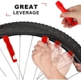 thumbnail image 2 of 3PCs Bicycle Tire Levers Repair, Portable Durable Bike Changing Tire Spoon, Lightweight Bike Tire Removal Levers Tool for Road or Mountain Bicycle Tires Tube, 2 of 5