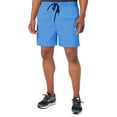 thumbnail image 2 of MIXUE Mens Shorts Summer Solid Color Beach Plus Size 3/4 Length Casual Swim Trunks Lightweight Outdoor Activities Mens Workout Shorts Beachwear,Blue,L, 2 of 6