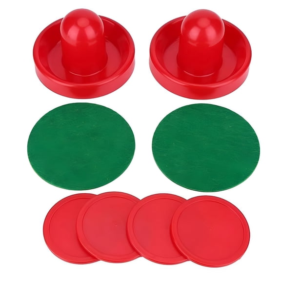 BESTSKY Air Hockey Set Home Table Game Replacement Accessories 2-Pucks 4-Sliders