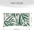 thumbnail image 2 of Kdxio Palm Branch With Leaves Pattern Pillowcase with Envelope Closure,20" x 36" Pillow Cases,Gifts for Men or Women-No pillow, 2 of 5