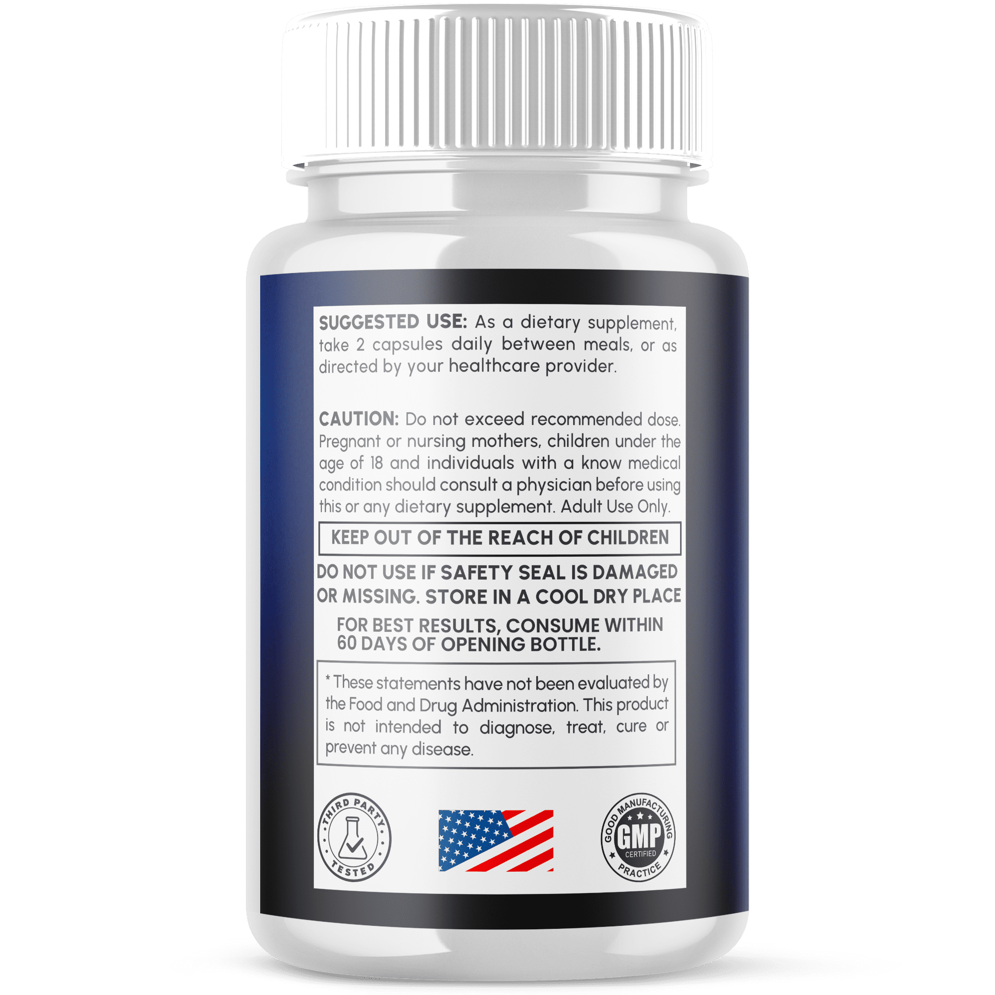 Prosta Flow Advanced Formula Pills Max Strength Wellness Support Supplement ProstaFlow 120 Capsules