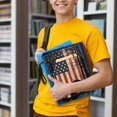 thumbnail image 6 of HELLHERO Polyester Book Sleeve Cover for Fater Classic for Textbooks Paperbacks Bag Decorative Design, 11.42 x 8.66 Inch, 6 of 8